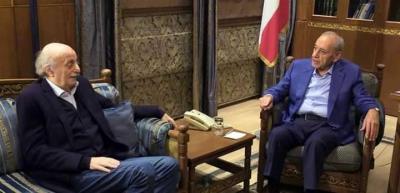 Jumblatt Prepares Himself... and Berri Armors Up!