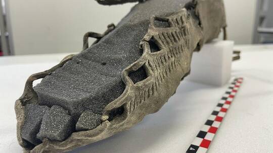 Discovery of a 1700-Year-Old Sandal in Norway's Ice