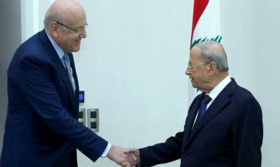 Fifth Meeting Between Aoun and Mikati, If It Happens, "Will Only Be a Consultative Framework"