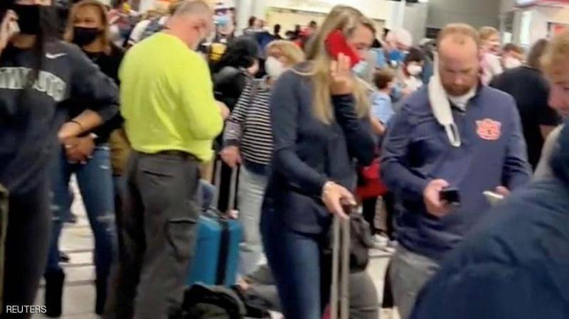 بالفيديو.. إطلاق نار يثير الذعر في مطار أتلانتا