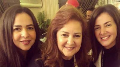 رسالة مؤثرة من إيمي سمير غانم لوالديها