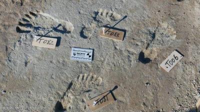 Discovery of Footprints 23,000 Years Old