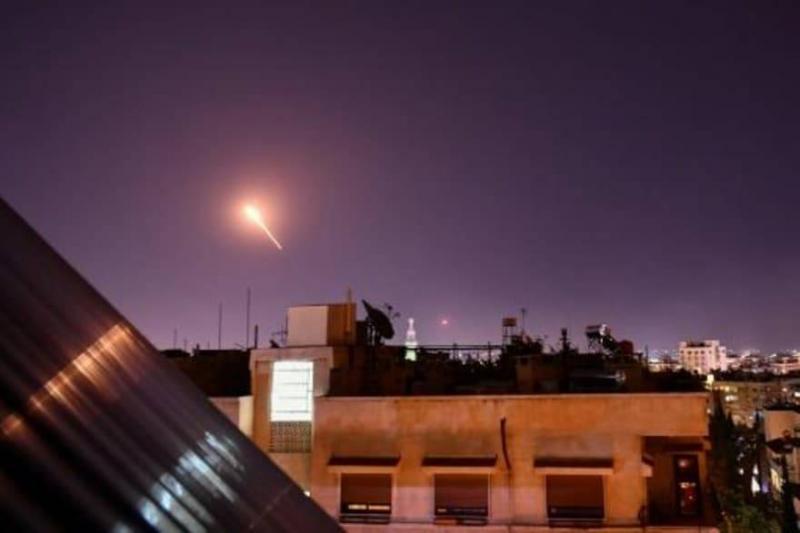 Syria's Defenses Respond to Israeli Missiles in Homs Province