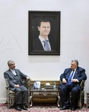 Syrian Speaker of Parliament Receives Invitation from Iranian Ambassador to Support the Palestinian Cause
