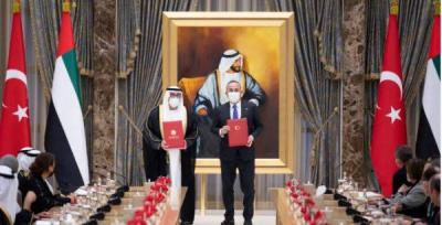 UAE and Turkey Sign Cooperation Agreements and Memorandums of Understanding