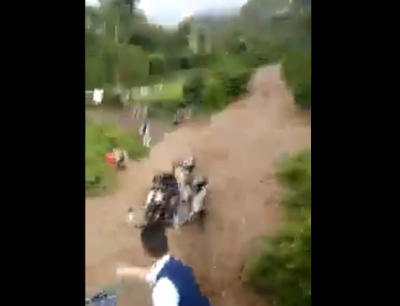 Tragic Video: Woman and Child Drown in Floods After Failed Rescue Attempts