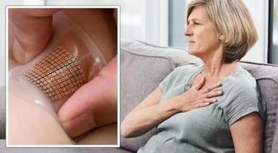 New Sticker Provides Early Warning for Strokes and Heart Attacks
