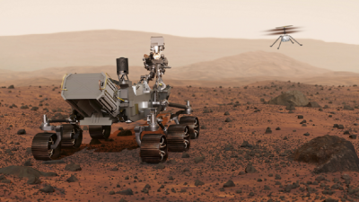 Perseverance Rover Discovers Volcanic Rocks Hardened by Water on Mars