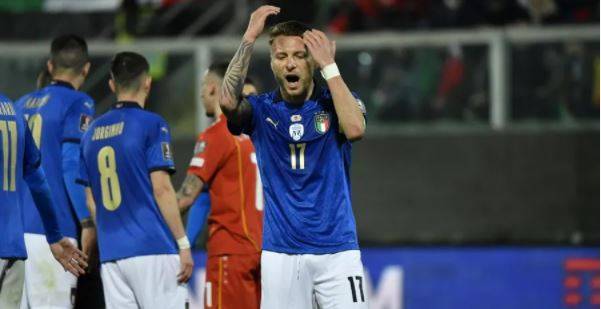 Shocking Surprise: Italy Loses to North Macedonia and Fails to Qualify for the World Cup