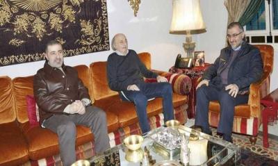 What Topics Will Jumblatt Discuss with "Hezbollah"?