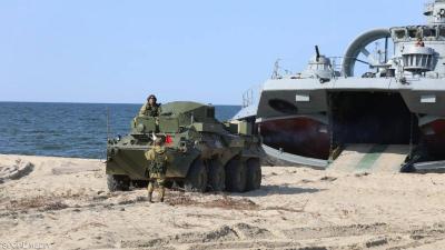 "Beach Invasion": Putin Oversees Maneuvers That Worry Europe
