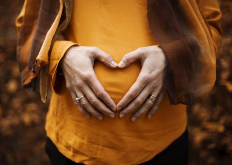 Pregnant After Infertility: Eating Foods Prepared Specifically by Her Husband