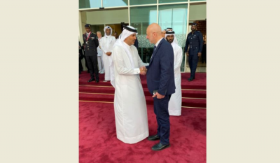 Meeting Between Lebanese Interior Minister and Qatari Officials