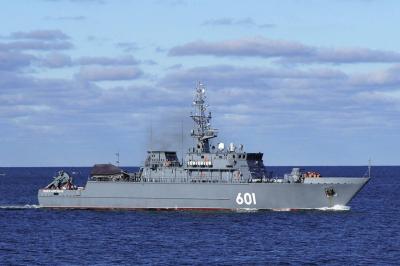 Russian Minesweeper "Ivan Antonov" to the Mediterranean Sea