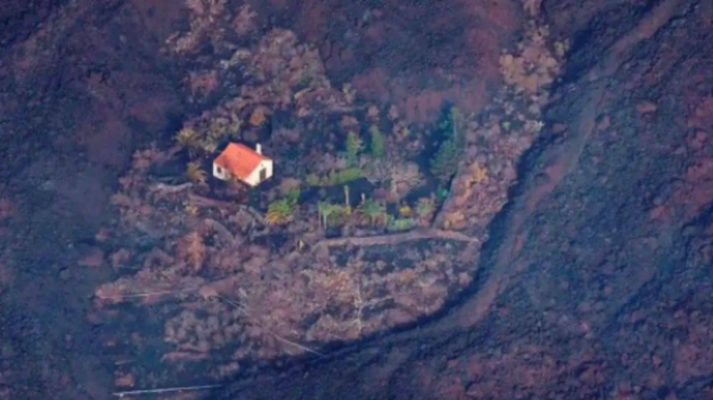 Strange Video of the Miracle House: Standing Alone Against the Lava of the Volcano
