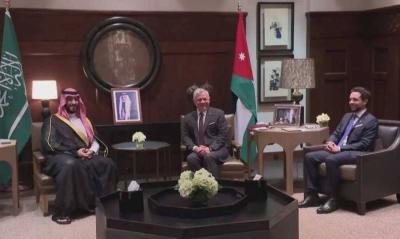 Bin Salman in Jordan: King Abdullah Emphasizes Saudi Arabia's Pivotal Role