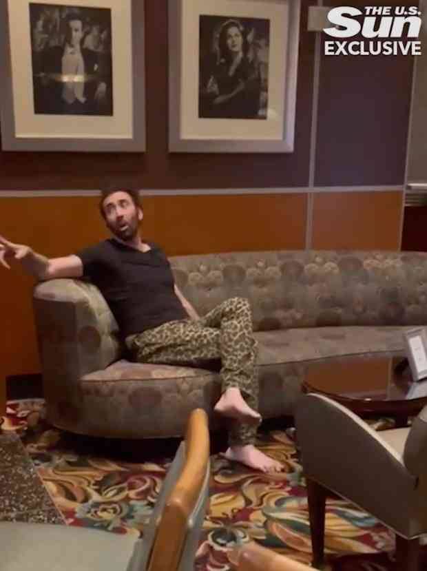 Restaurant Employee Kicks Nicolas Cage Out Barefoot