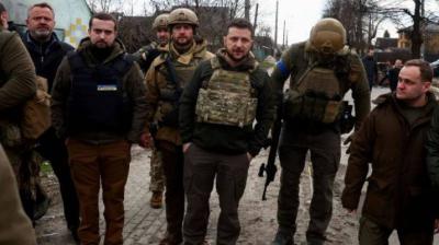 Zelensky: Russians are Destroying Donetsk and Luhansk in the East