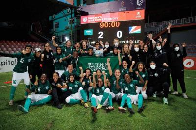 Historic Victory for the Saudi Women's Football Team