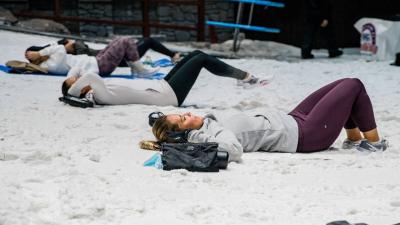 Fitness on Snow in Dubai: Below-Freezing Temperatures