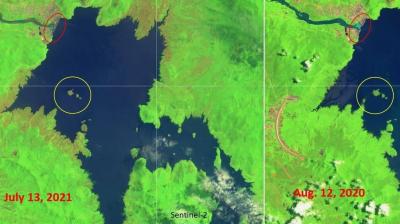 Latest Image of the Renaissance Dam: Ethiopia Stores First Billion in Second Filling