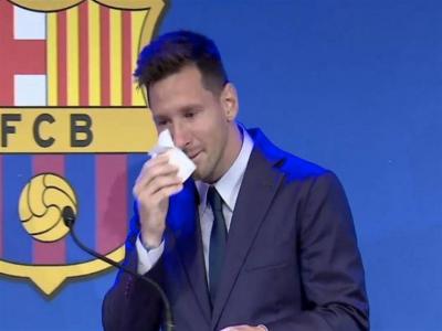 Title: Video: Messi in Tears at Barcelona Farewell and Responds Regarding Paris Saint-Germain