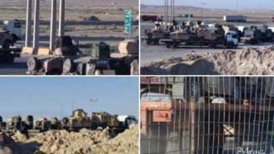 Iranian Trucks Transport American Armored Vehicles Amid Reports of Smuggling from Afghanistan
