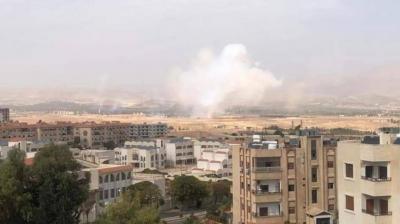 Israeli Airstrikes Target Surroundings of Damascus from Lebanese Skies