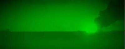 Video Circulating of the Moment the Russian Warship "Moskva" Was Hit