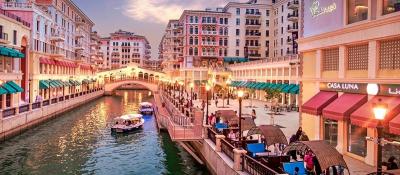 The Pearl Island: A Meeting of Venetian Charm and Arab Elegance
