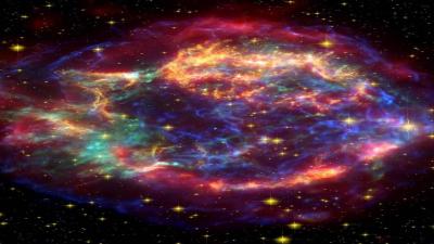 Stunning Image of the Remains of a Massive Stellar Explosion
