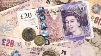 The Pound Jumps Against the Euro and Dollar