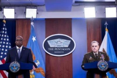 US Defense Secretary and Chairman of the Joint Chiefs of Staff Pledge to "Learn Lessons" from Afghanistan War