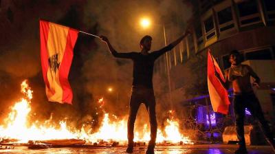 Protests Return to Lebanon Amidst "Crisis-Laden Fate"