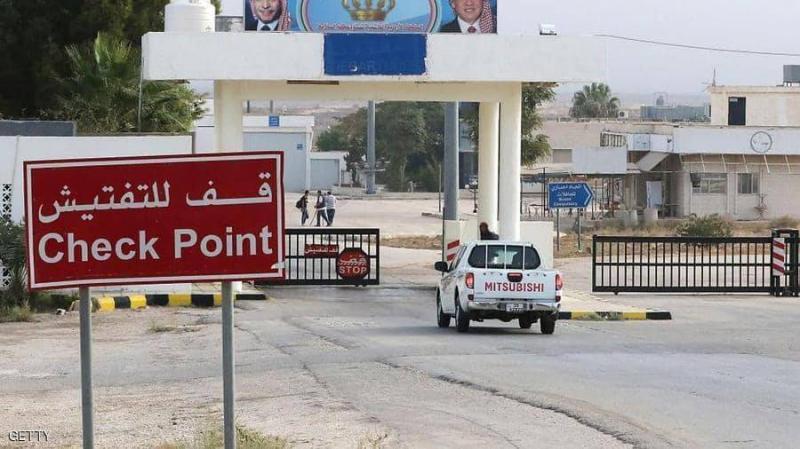 Jordan Fully Reopens Main Border Crossing with Syria on Wednesday