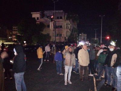 # Protests in Tripoli Against Lockdown and Clashes with Security Forces