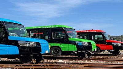 Video from Japan: A Dual-Mode Bus and Train Demonstration
