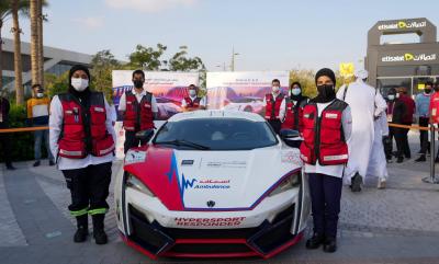Dubai's Ambulance Service Launches World's Most Expensive and Fastest Ambulance