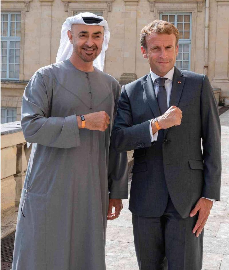 Sheikh Mohammed bin Zayed and President Macron Emphasize Strengthening Strategic Partnership