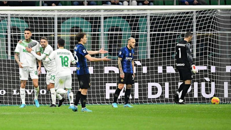 Inter Drops Points at Home Against Sassuolo