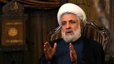 Sheikh Naeem Qassem ... "We will cooperate when the government formation is available"