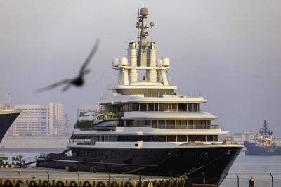 Luxury Yacht in Dubai Worth $353 Million at the Center of London's Biggest Divorce Case