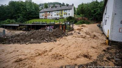 Casualties and Dozens Missing in Floods in Germany and Belgium