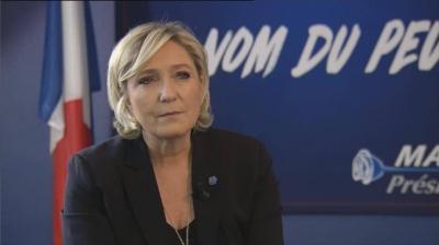 Le Pen Promises Constitutional Amendment to Enshrine "National Priority" if Elected President of France