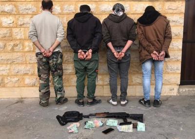 Title: Army Arrests Theft and Robbery Gang at Zahgrain Junction in Hermel