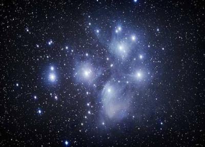 Rare Astronomical Phenomenon: The Moon Conjuncts the Pleiades Stars Today