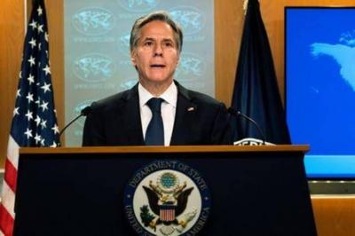 Blinken: We are Confident that Iran Attacked the "Mercer Street" Ship
