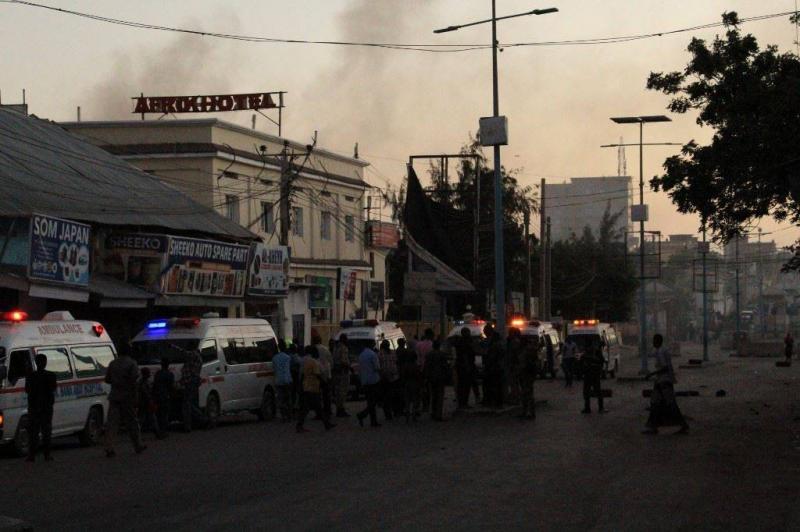Casualties and Injuries from Attack in Mogadishu