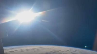 # Space Tourist Shares Breathtaking Timelapse Video of Earth's Orbit around the Space Station