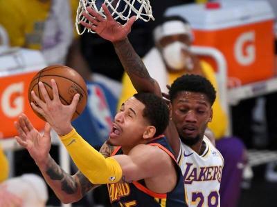 Los Angeles Lakers Defeat Golden State Warriors in NBA